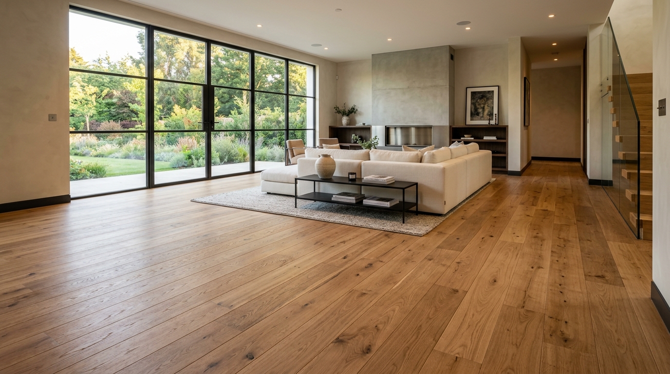 Solid Oak Hardwood Flooring