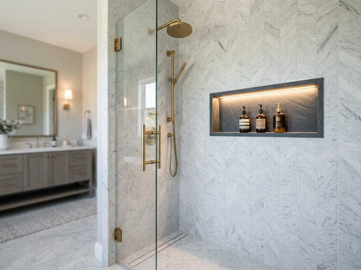 Custom Walk-In Shower Remodel