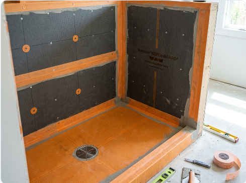 Waterproof Shower Systems Preparation BML Tile LLC